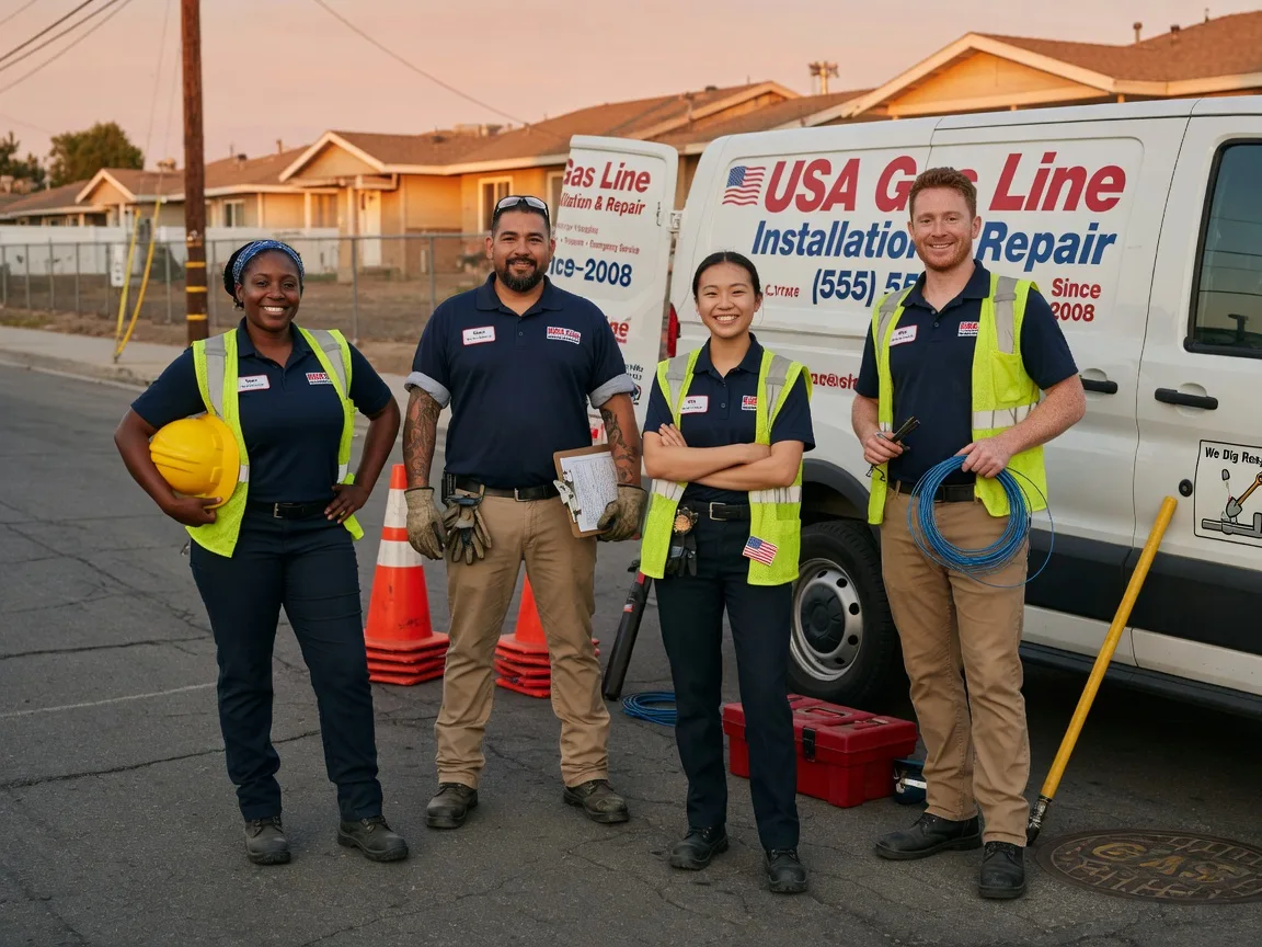 Gas Line Installation company in Taft, OK